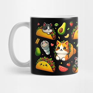 Cats and Tacos Feline Fiesta Mug